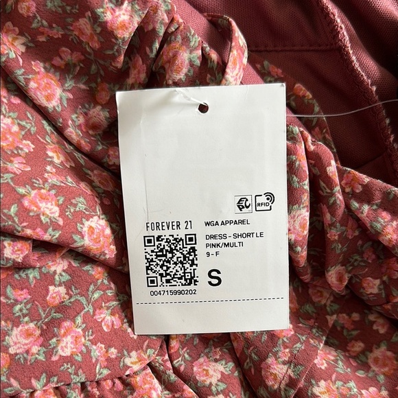 4/$25 NWT Forever 21 Cottagecore Cowgirl Floral Ruffle Dress Sz S - Picture 7 of 7